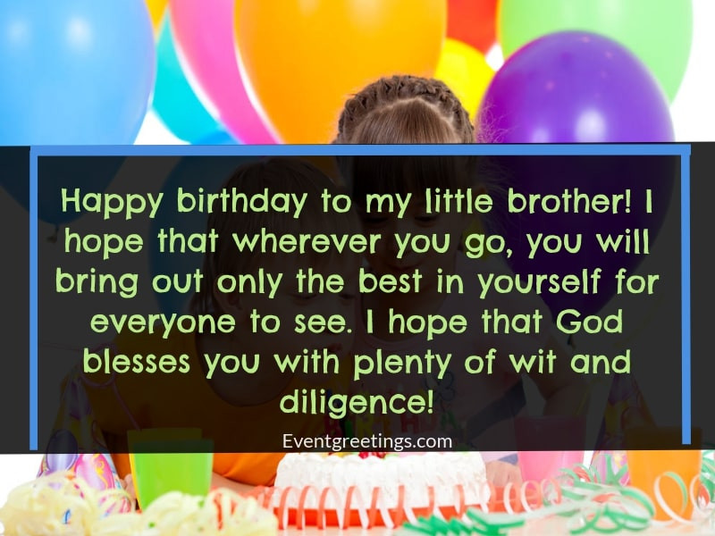 Happy Birthday Lil Brother Quotes
 38 Sweet Happy Birthday Little Brother Wishes And Quotes