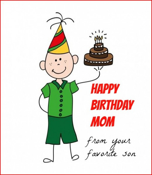 Happy Birthday Mom Quotes From Son
 FUNNY BIRTHDAY QUOTES FOR MOM FROM SON image quotes at