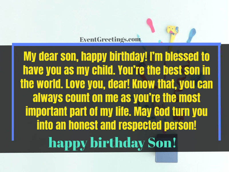 Happy Birthday Mom Quotes From Son
 30 Best Happy Birthday Son From Mom Quotes With