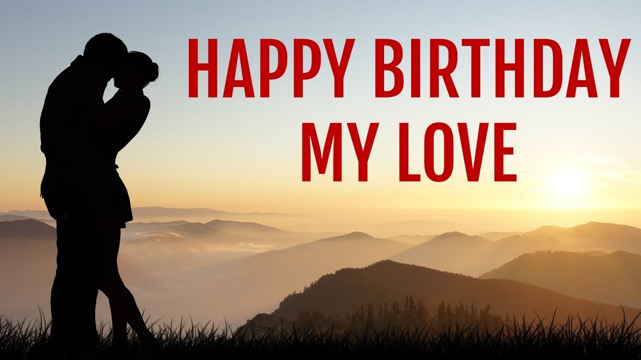 Happy Birthday My Love Quotes For Him
 Birthday Wishes for Husband lover BF for him Happy
