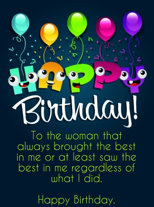 Happy Birthday Quote For Mom
 Cute Happy Birthday Mom Quotes with