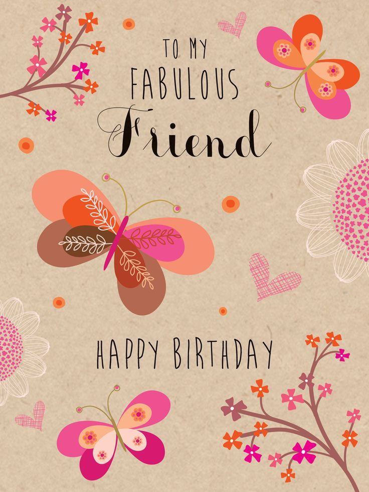 Happy Birthday Quotes For Best Friend Girl
 To M Fabulous Friend Happy Birthday s and