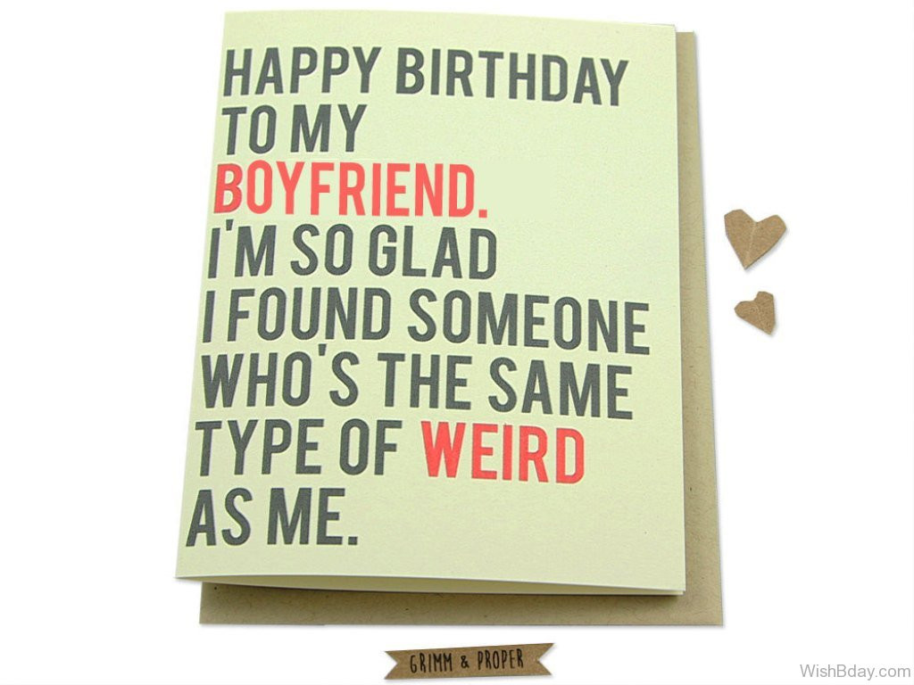 Happy Birthday Quotes For Boyfriend Funny
 63 Birthday Wishes For Boyfriend