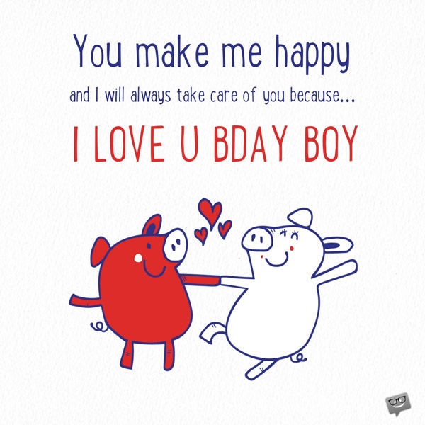 Happy Birthday Quotes For Boyfriend Funny
 101 Funny Birthday Messages for Your Boyfriend