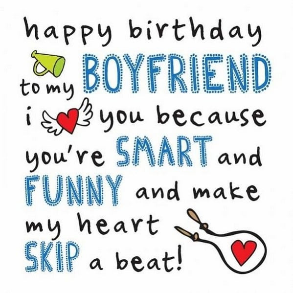 Happy Birthday Quotes For Boyfriend Funny
 Romantic Birthday For Boyfriend With Wishes