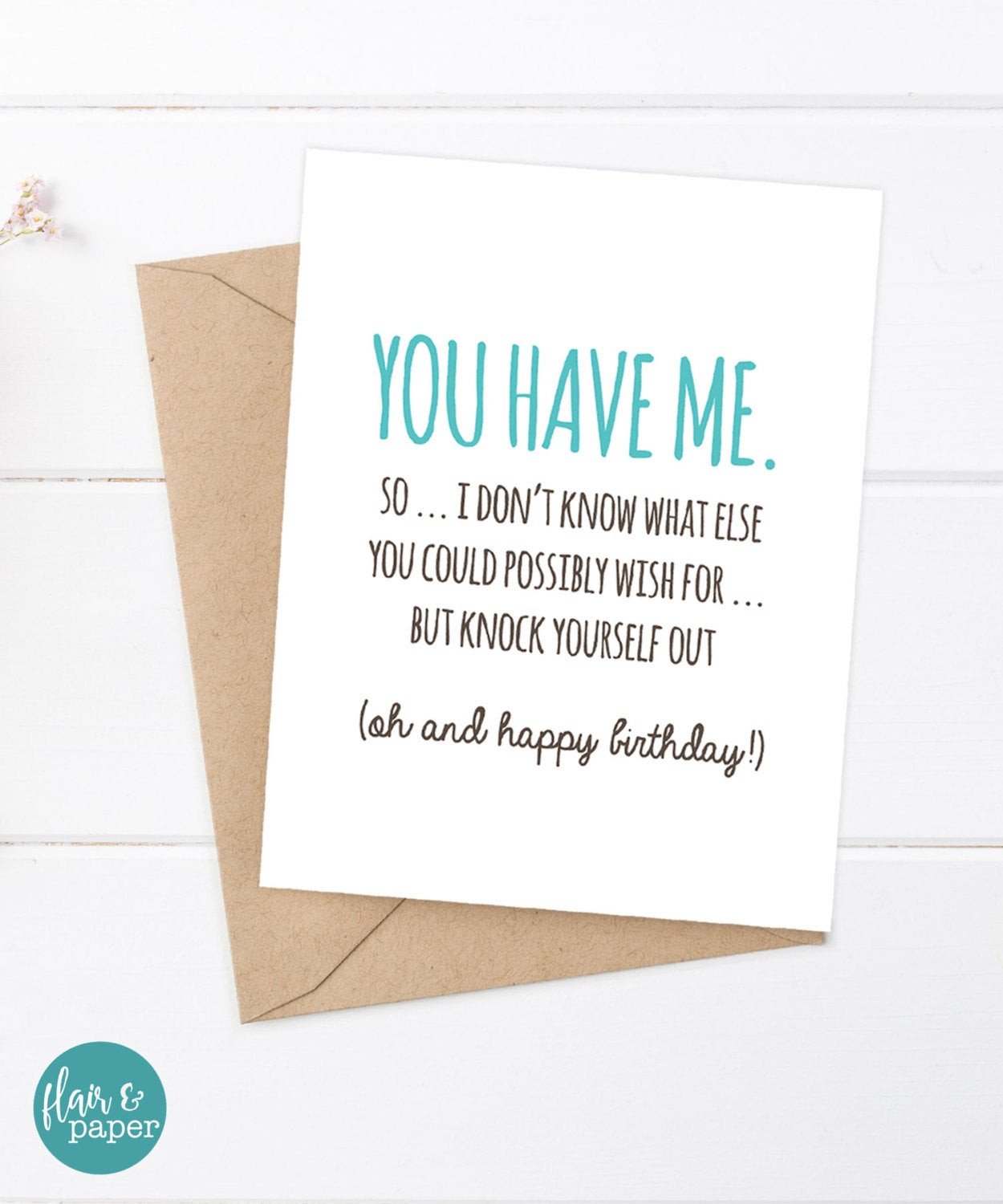 Happy Birthday Quotes For Boyfriend Funny
 Birthday Card Funny Boyfriend Card Funny Girlfriend