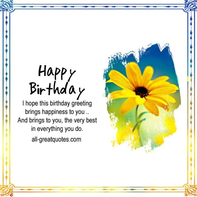 Happy Birthday Quotes For Facebook
 Happy Birthday