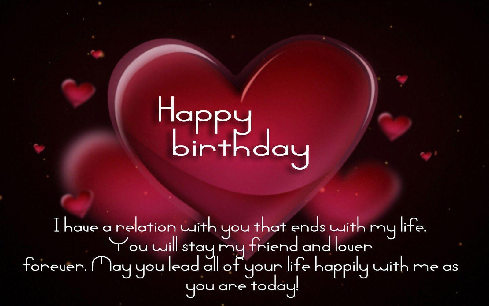 Happy Birthday Quotes For Lover
 Happy Birthday Love Wallpapers Wallpaper Cave