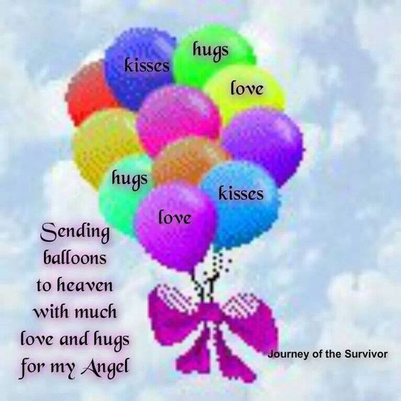 Happy Birthday R.I.P Quotes
 Heavens To heaven and Balloons on Pinterest