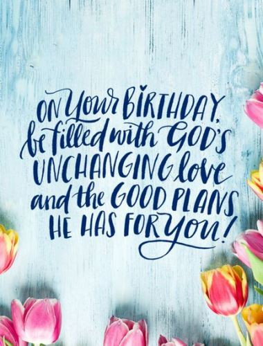 Happy Birthday Religious Quotes
 christian blessed birthday verses