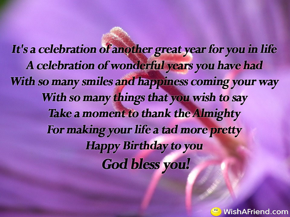Happy Birthday Religious Quotes
 It s a celebration of another great Religious Birthday Quote