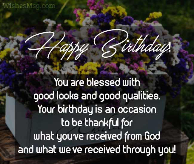 Happy Birthday Religious Quotes
 60 Religious Birthday Wishes Messages and Quotes WishesMsg