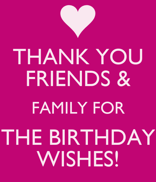 Happy Birthday Thank You Quotes
 Thanks For The Birthday Wishes Quotes QuotesGram