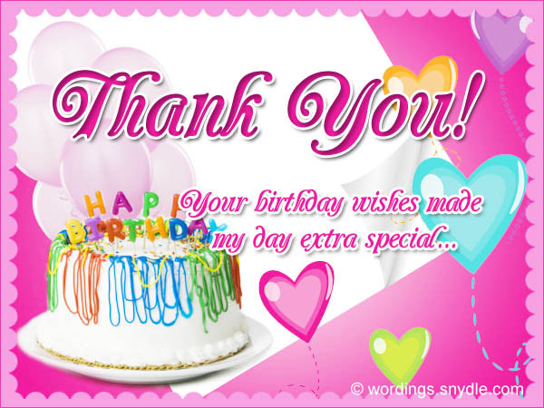 Happy Birthday Thank You Quotes
 How To Say Thank You For Birthday Wishes – Wordings and