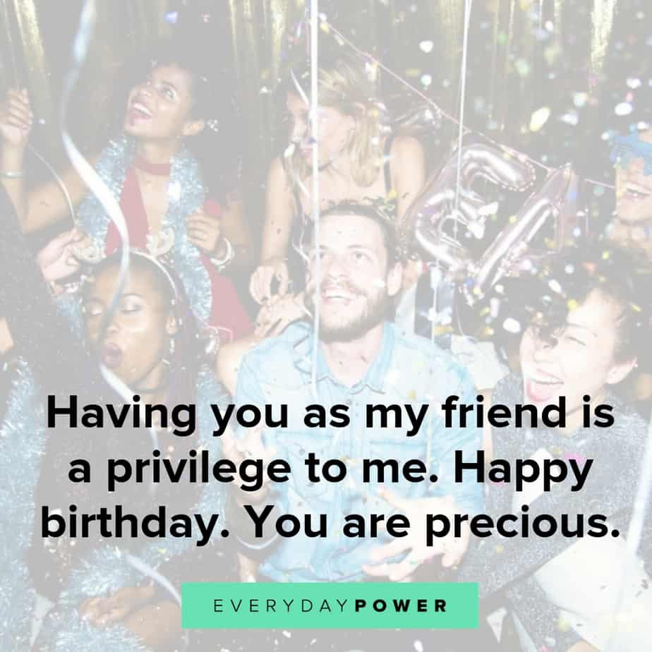 Happy Birthday To Friend Quote
 75 Happy Birthday Quotes & Wishes For a Best Friend 2019