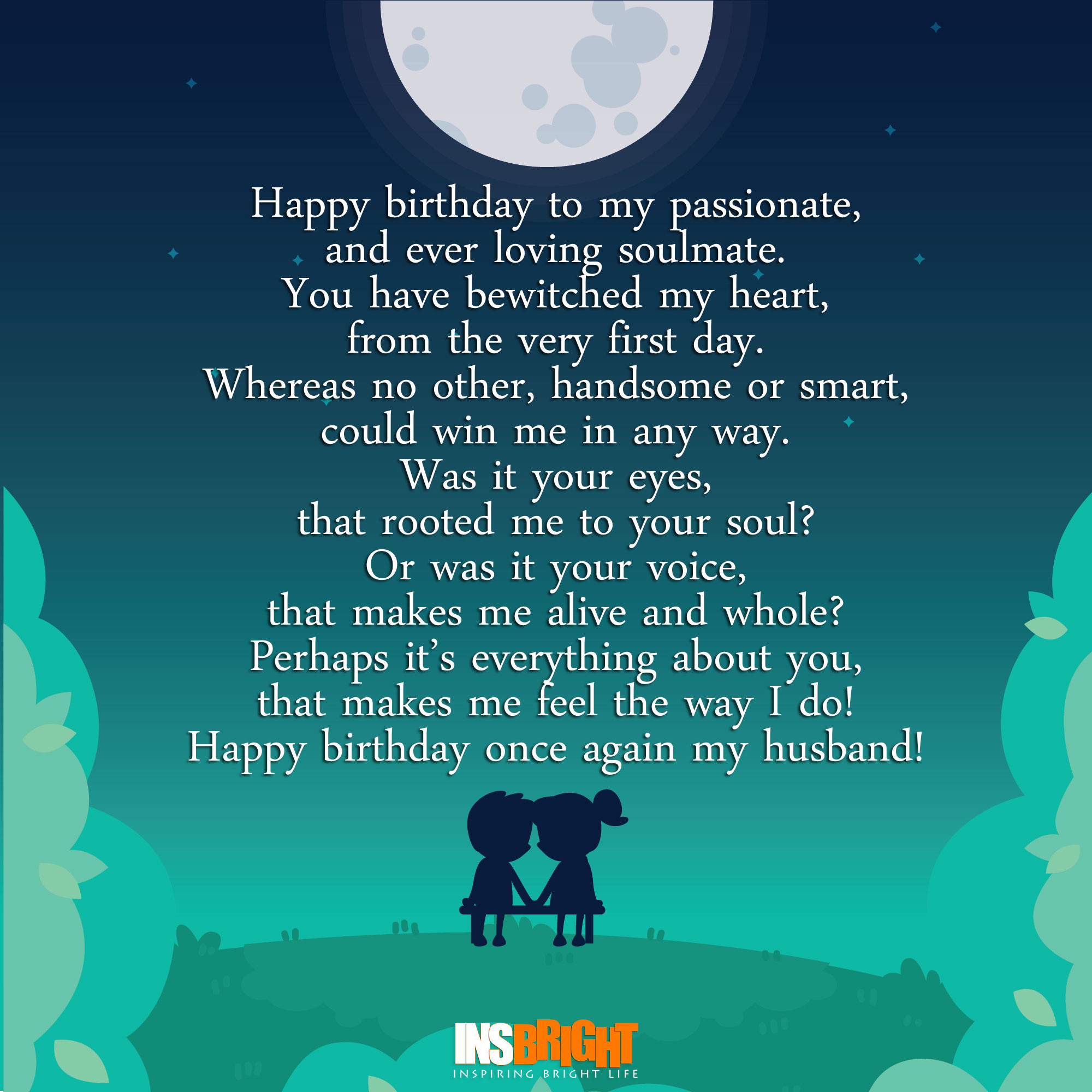 Happy Birthday To My Husband Quotes
 Romantic Happy Birthday Poems For Husband From Wife