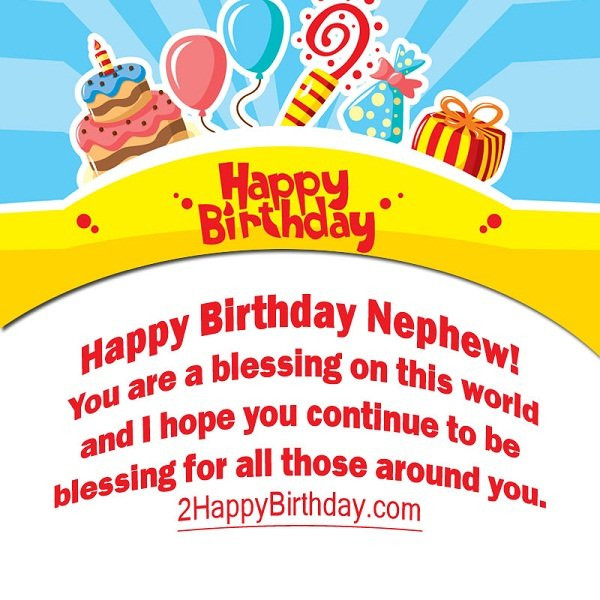 Happy Birthday To My Nephew Quotes
 25 Lovable Birthday wishes for Nephew 2HappyBirthday