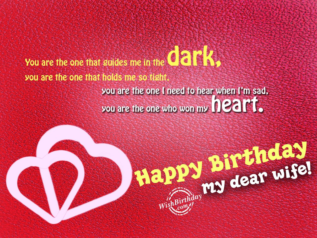 Happy Birthday Wife Cards
 Birthday Wishes For Wife Birthday