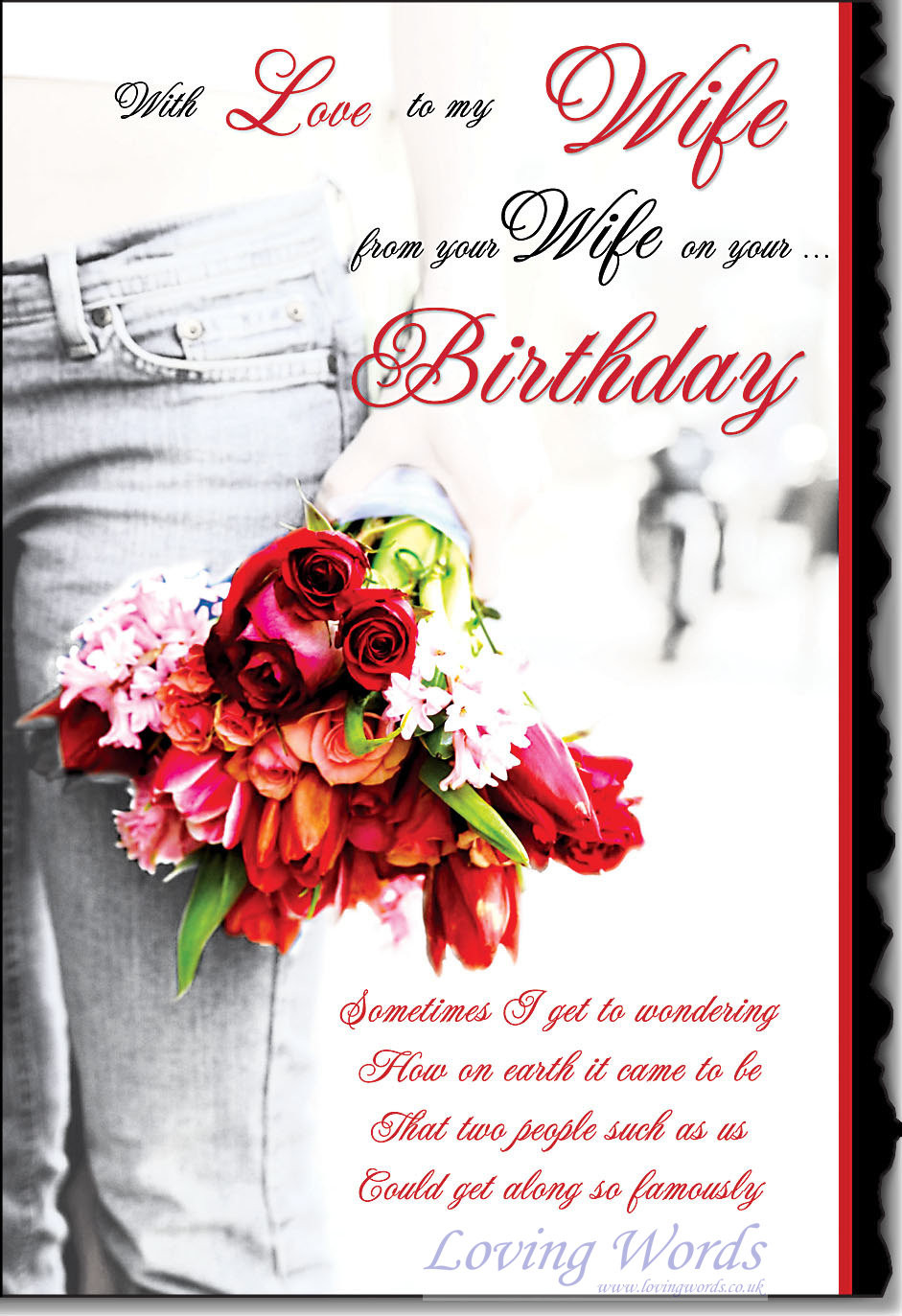 Happy Birthday Wife Cards
 Wife from Wife Birthday Female Couple