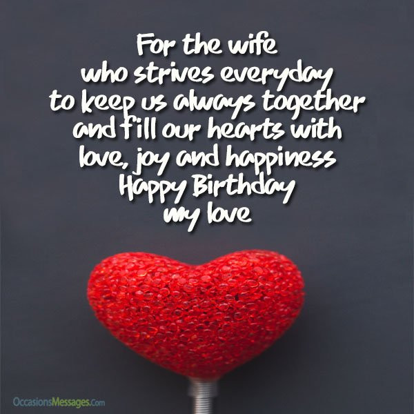 Happy Birthday Wife Cards
 Romantic Birthday Wishes Messages and Cards for Wife