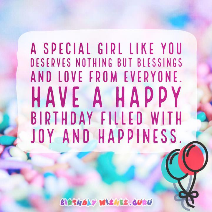 Happy Birthday Wishes For A Girl
 20 Cute Birthday Wishes For Baby Girl – By Birthday Wishes
