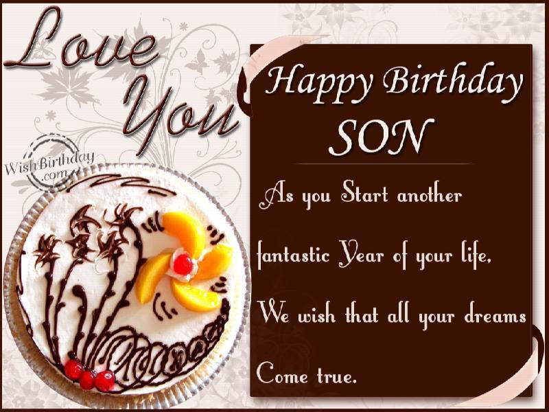 Happy Birthday Wishes For A Son
 Funny Free Son birthday wishes daughter
