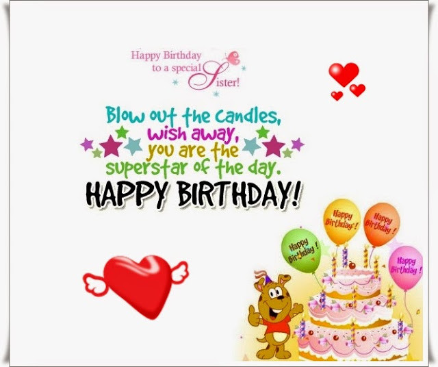 Happy Birthday Wishes For Cousin
 Happy Birthday Cousin Sister Wishes Poems and Quotes