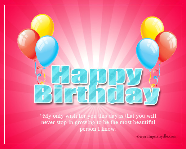 Happy Birthday Wishes For Facebook
 Birthday Messages for Friends on – Wordings and