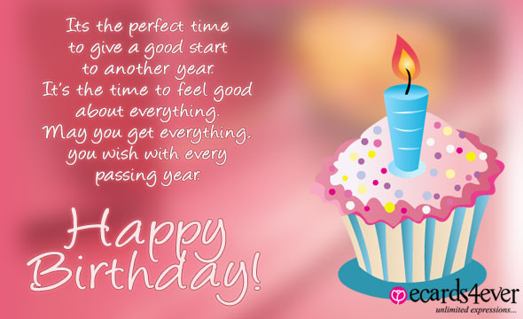 Happy Birthday Wishes For Facebook
 Happy birthday wishes message on