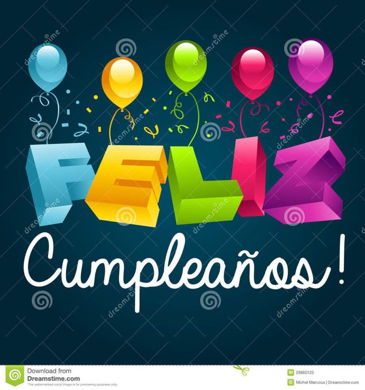 Happy Birthday Wishes In Spanish
 11 best Happy birthday in Spanish images on Pinterest