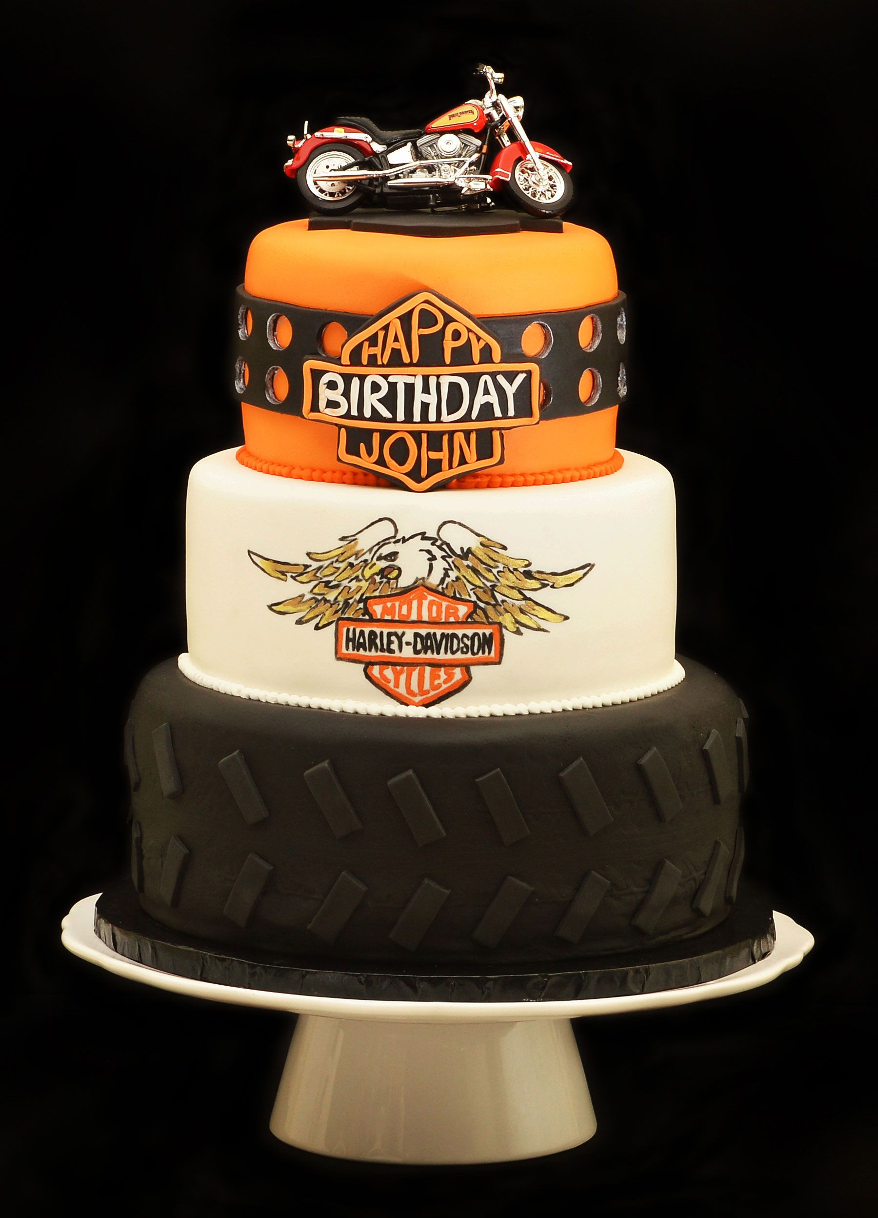 Harley Davidson Birthday Cakes
 Harley Davidson Cake … With images