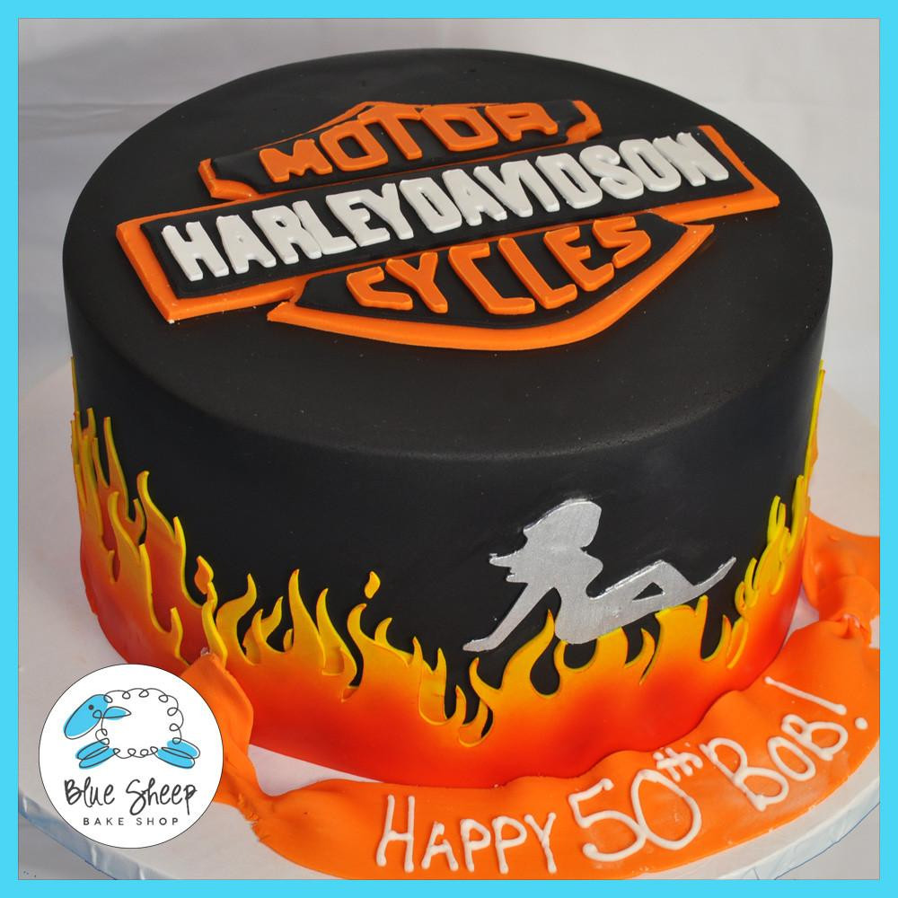 Harley Davidson Birthday Cakes
 Harley Davidson 50th Birthday Cake