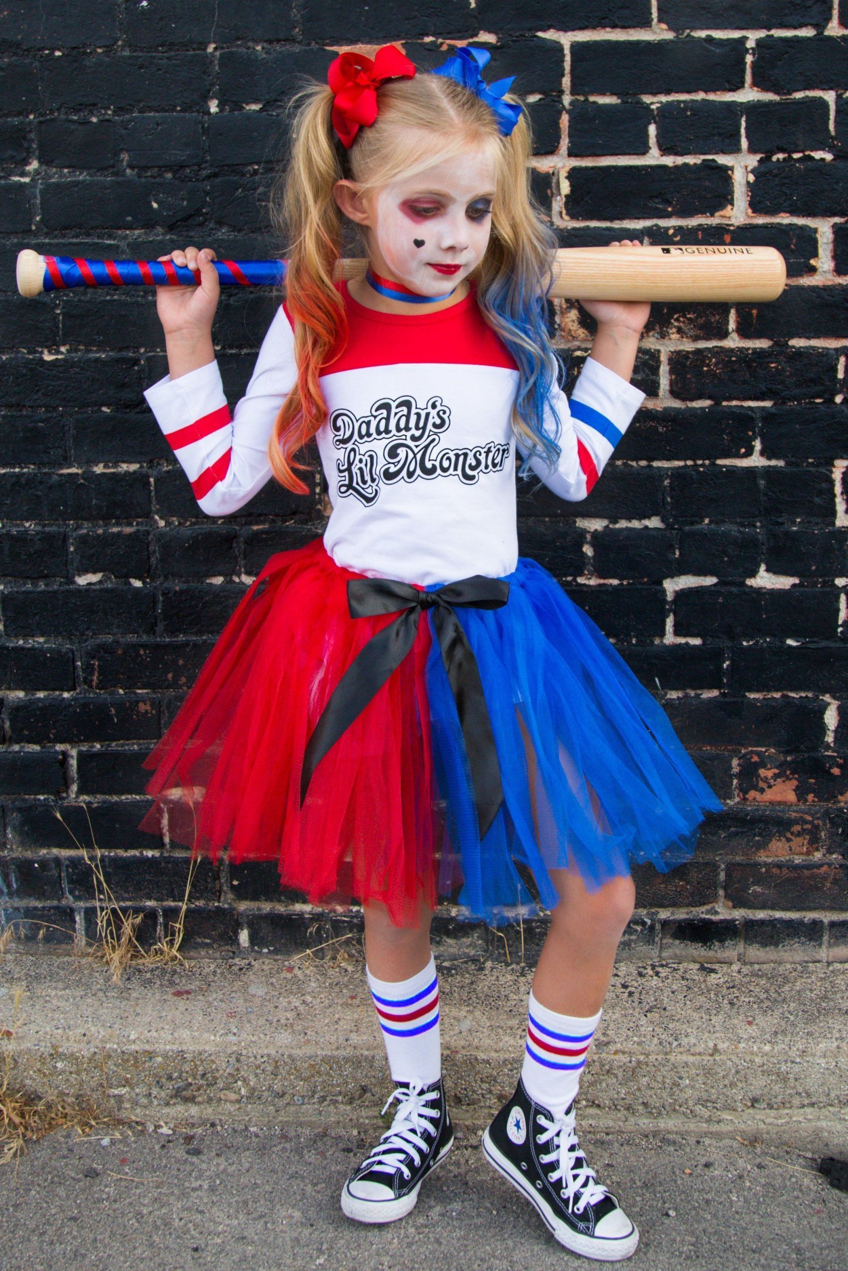 Harley Quinn Kids Costume DIY
 Pin on Costume