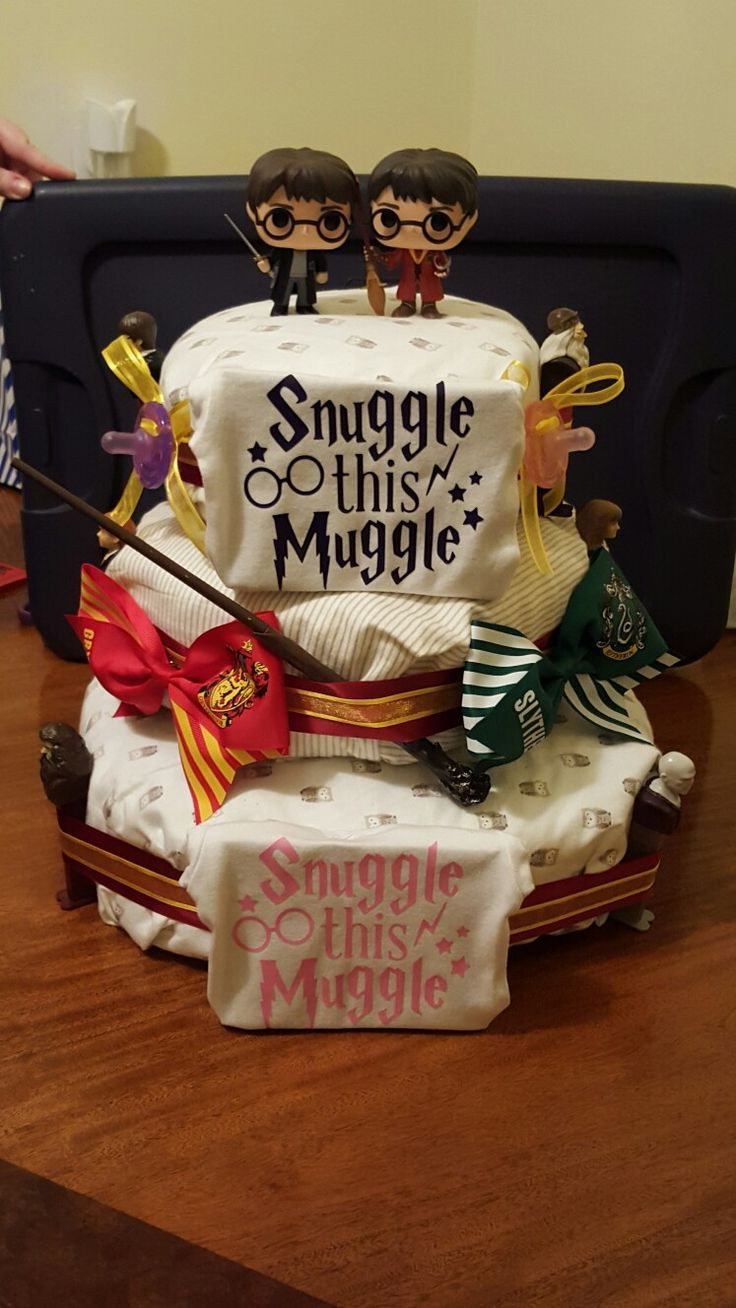 Harry Potter Baby Gift Ideas
 98 best Harry diaper cakes images on Pinterest