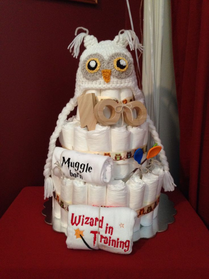 Harry Potter Baby Gift Ideas
 Harry Potter diaper cake Baby shower
