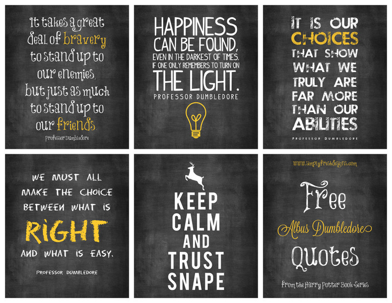 Harry Potter Quotes About Family
 a bit of Harry Potter for Halloween Simply Fresh Designs