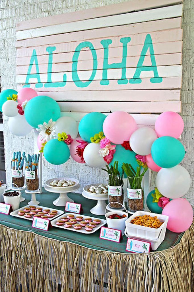 Hawaiian Birthday Party Ideas For Adults
 Hawaiian Luau Birthday Party