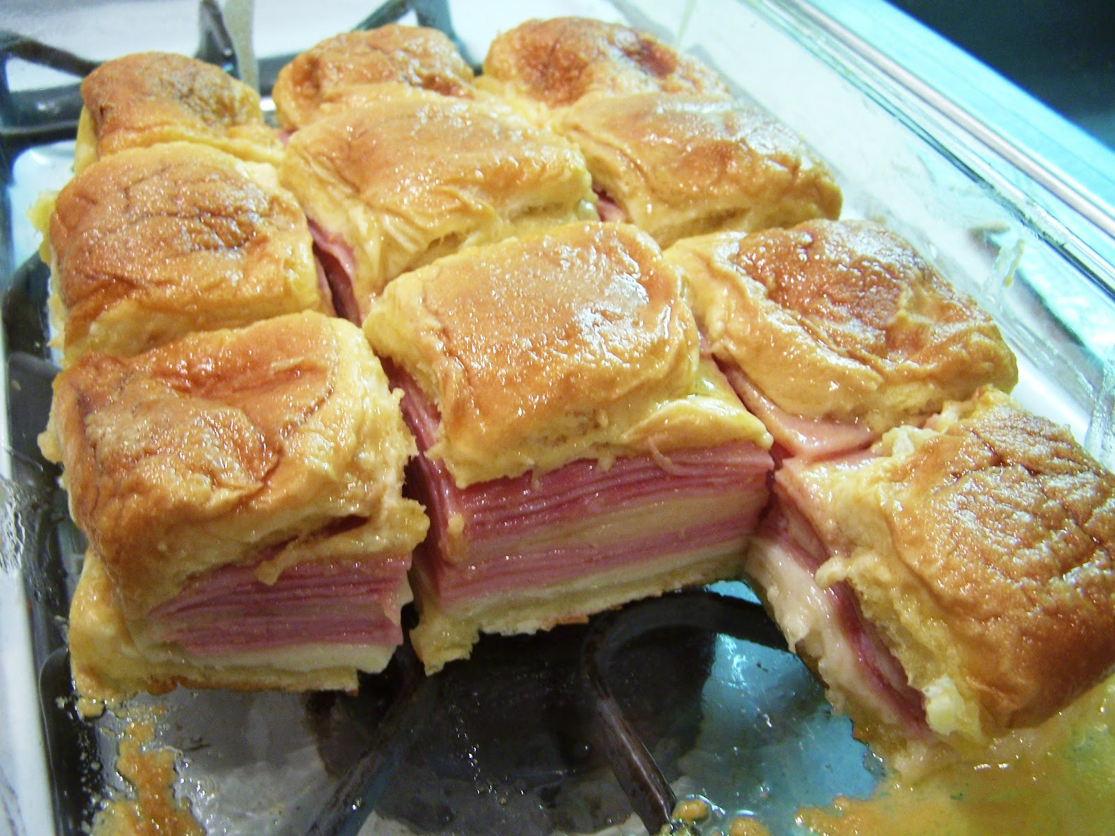 Hawaiian Rolls Ham Sandwiches
 Cooking What I Pin Hawaiian Baked Ham and Swiss Sandwiches