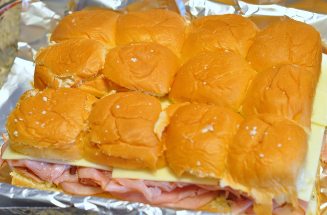 Hawaiian Rolls Ham Sandwiches
 King s Hawaiian Roll Ham Sandwiches
