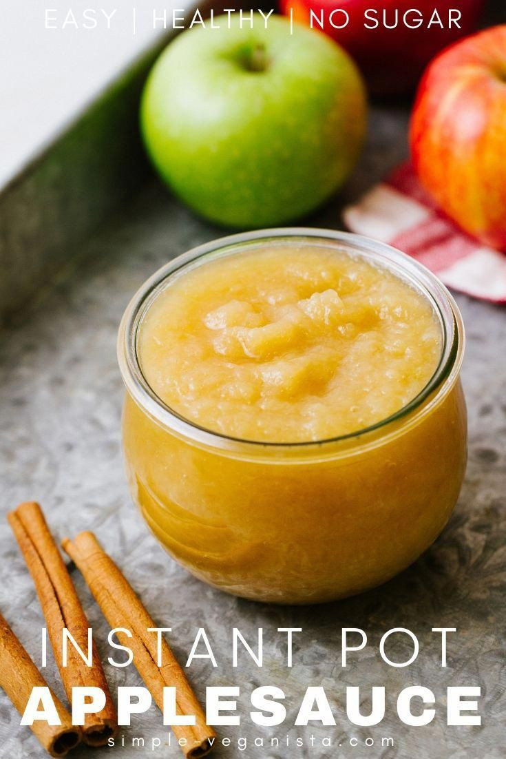 Healthy Applesauce Recipe
 Healthy homemade applesauce recipe made right in your