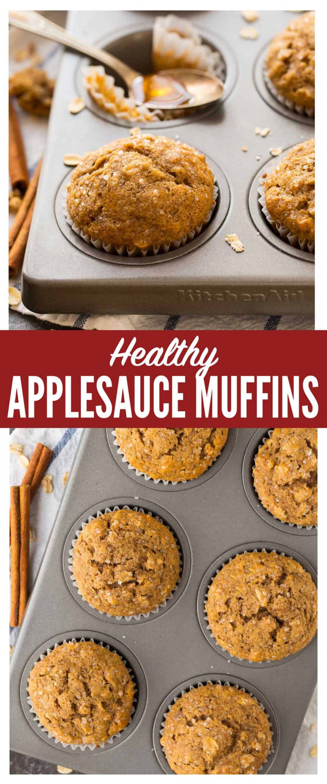 Healthy Applesauce Recipe
 Applesauce Muffins