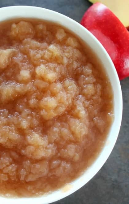 Healthy Applesauce Recipe
 Healthy Applesauce in the Slow Cooker – Good Dinner Mom