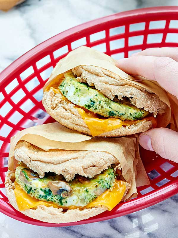 Healthy Breakfast Sandwich
 Healthy Breakfast Sandwich Make Ahead Freezer Friendly