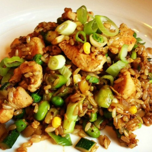 Healthy Brown Rice Recipes
 Bodybuilding Healthy Brown Rice With Chicken And