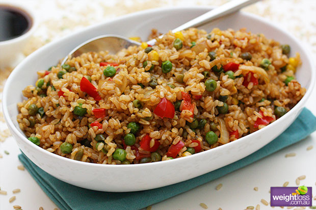 Healthy Brown Rice Recipes
 Fried Brown Rice
