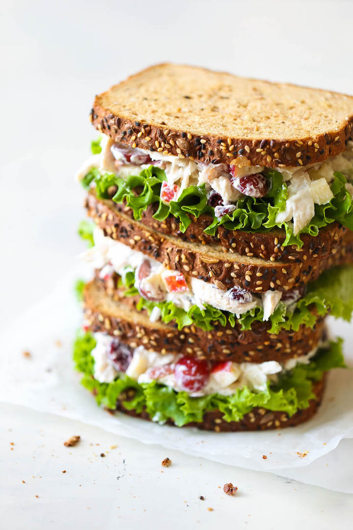 Healthy Chicken Salad Sandwich
 50 Healthy Lunches That Will Get You Through The Work Day