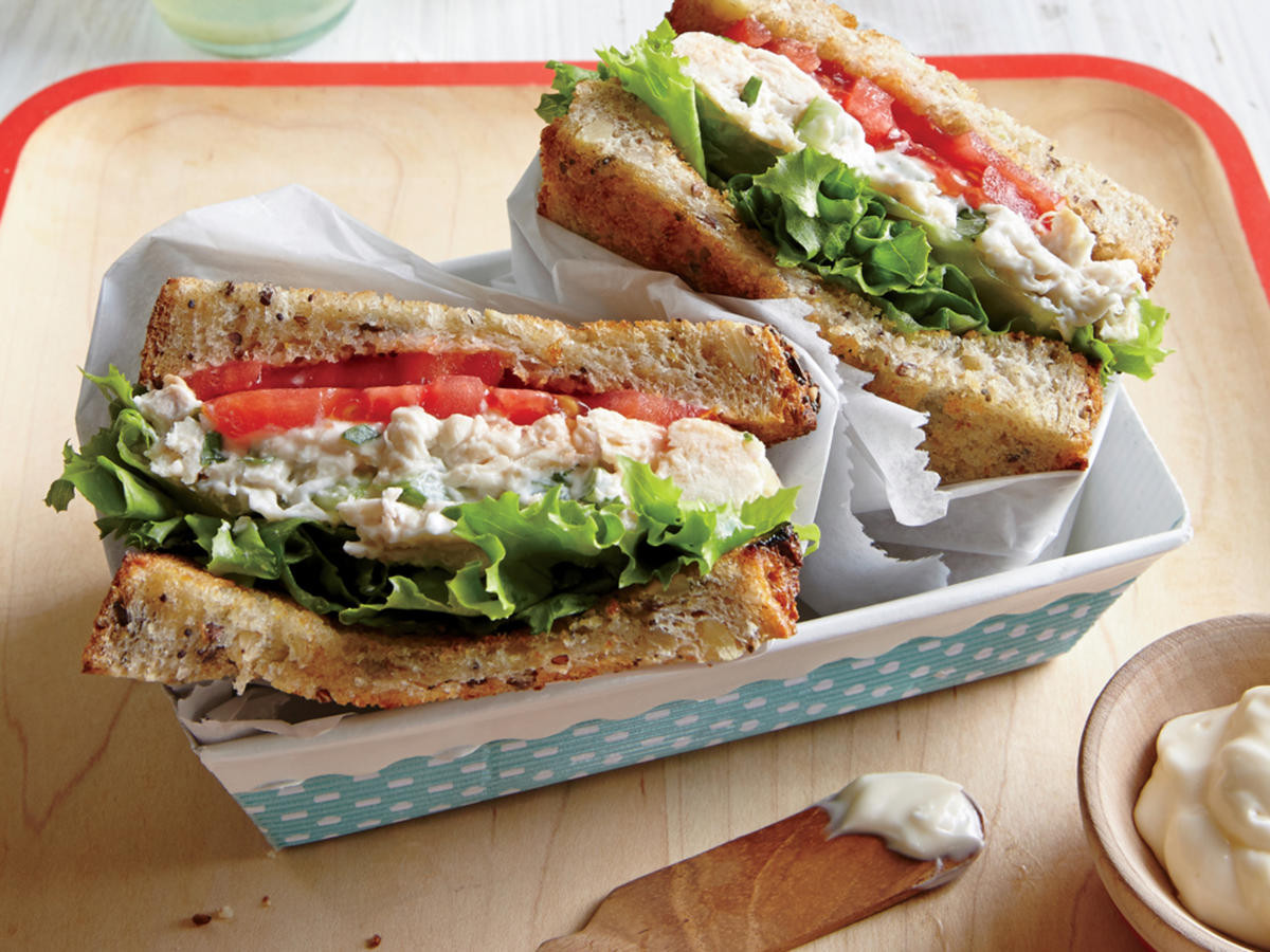 Healthy Chicken Salad Sandwich
 14 Healthy Snacks and Meals that Travel Well Cooking Light