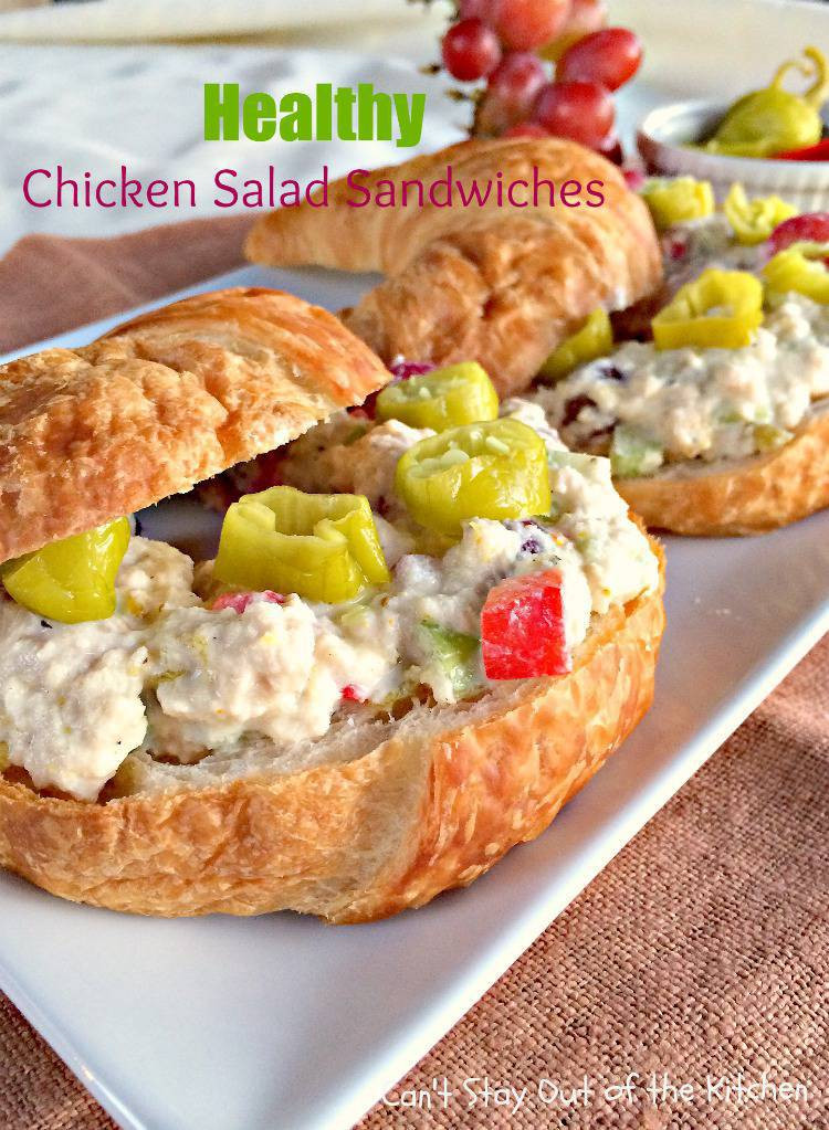 Healthy Chicken Salad Sandwich
 Healthy Chicken Salad Sandwiches Can t Stay Out of the