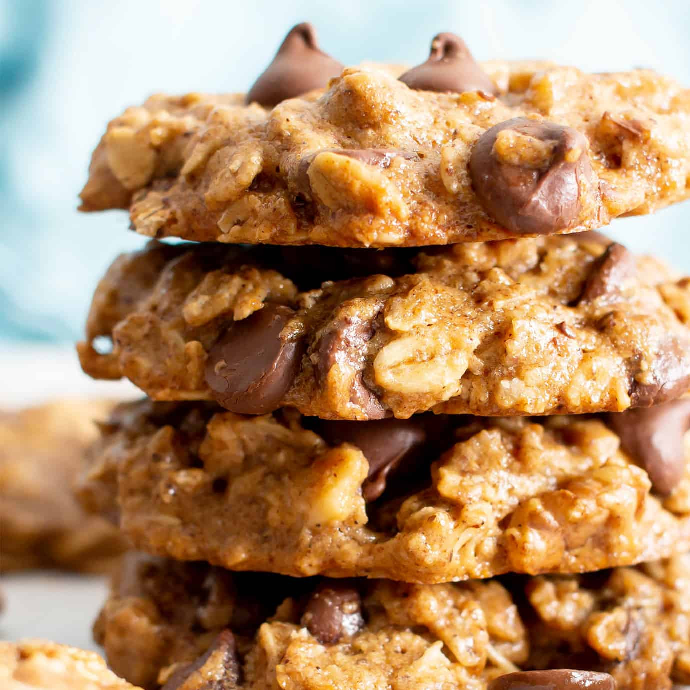 Healthy Chocolate Oatmeal Cookies
 Chewy Healthy Oatmeal Chocolate Chip Cookies Vegan
