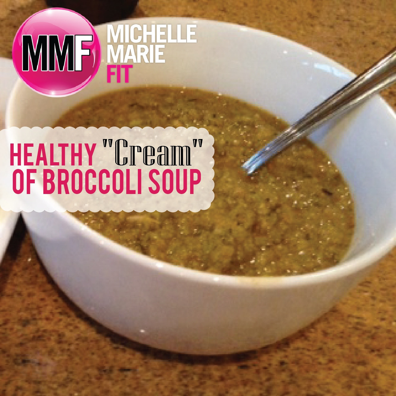 Healthy Cream Of Broccoli Soup
 Healthy "Cream" of Broccoli Soup